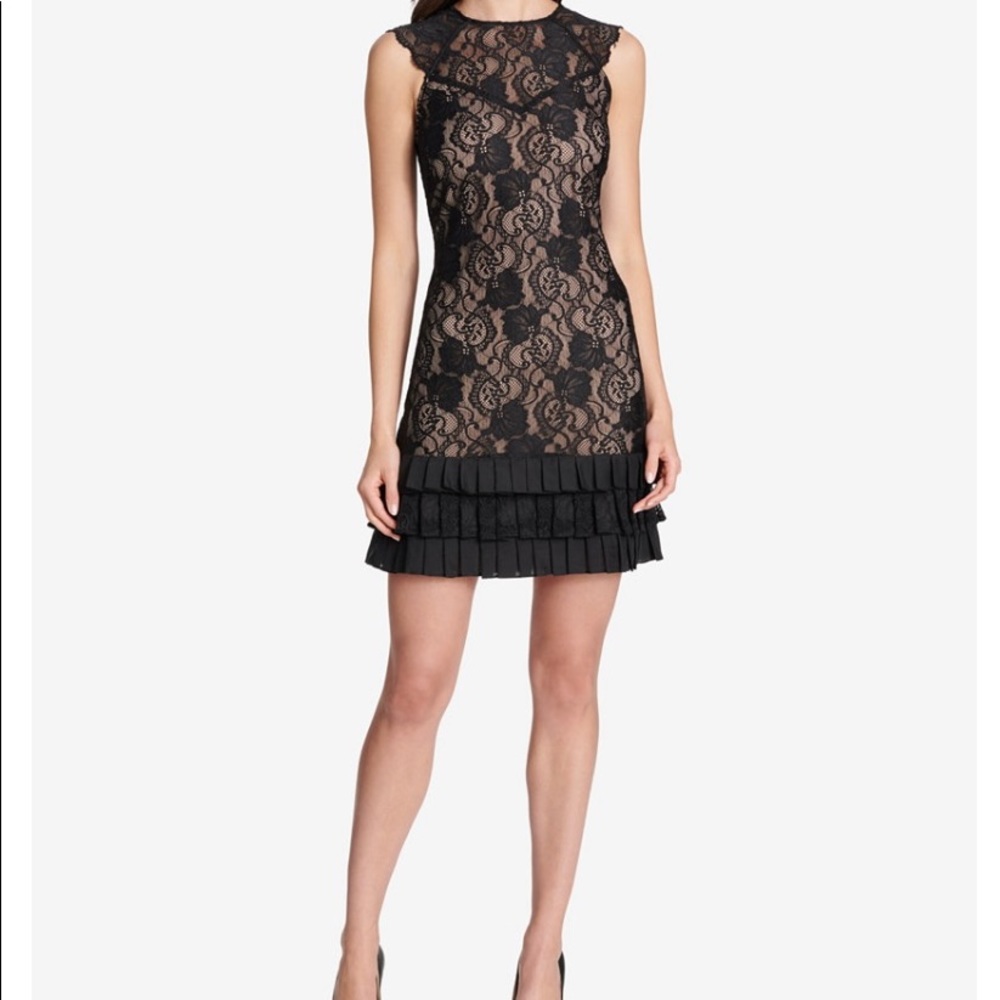 Kensie Black Lace Dress
